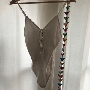 Urban Tie up bodysuit